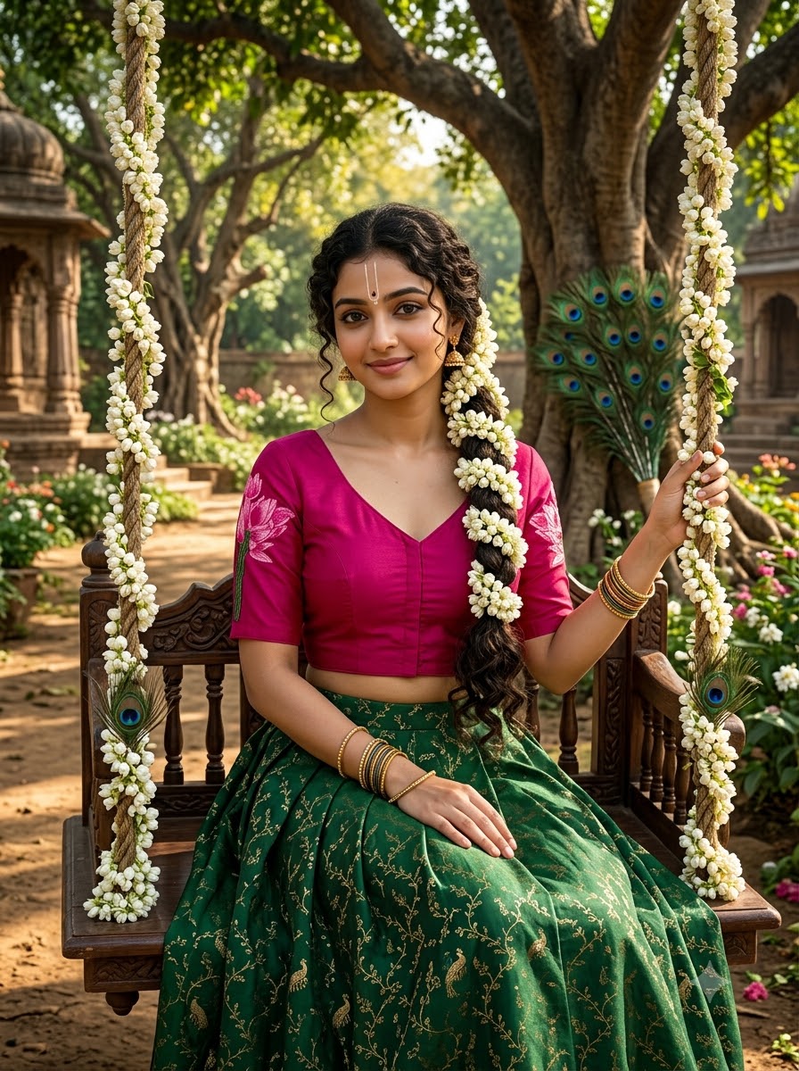 Shyam Sakhi Designer Embroidered Blouse