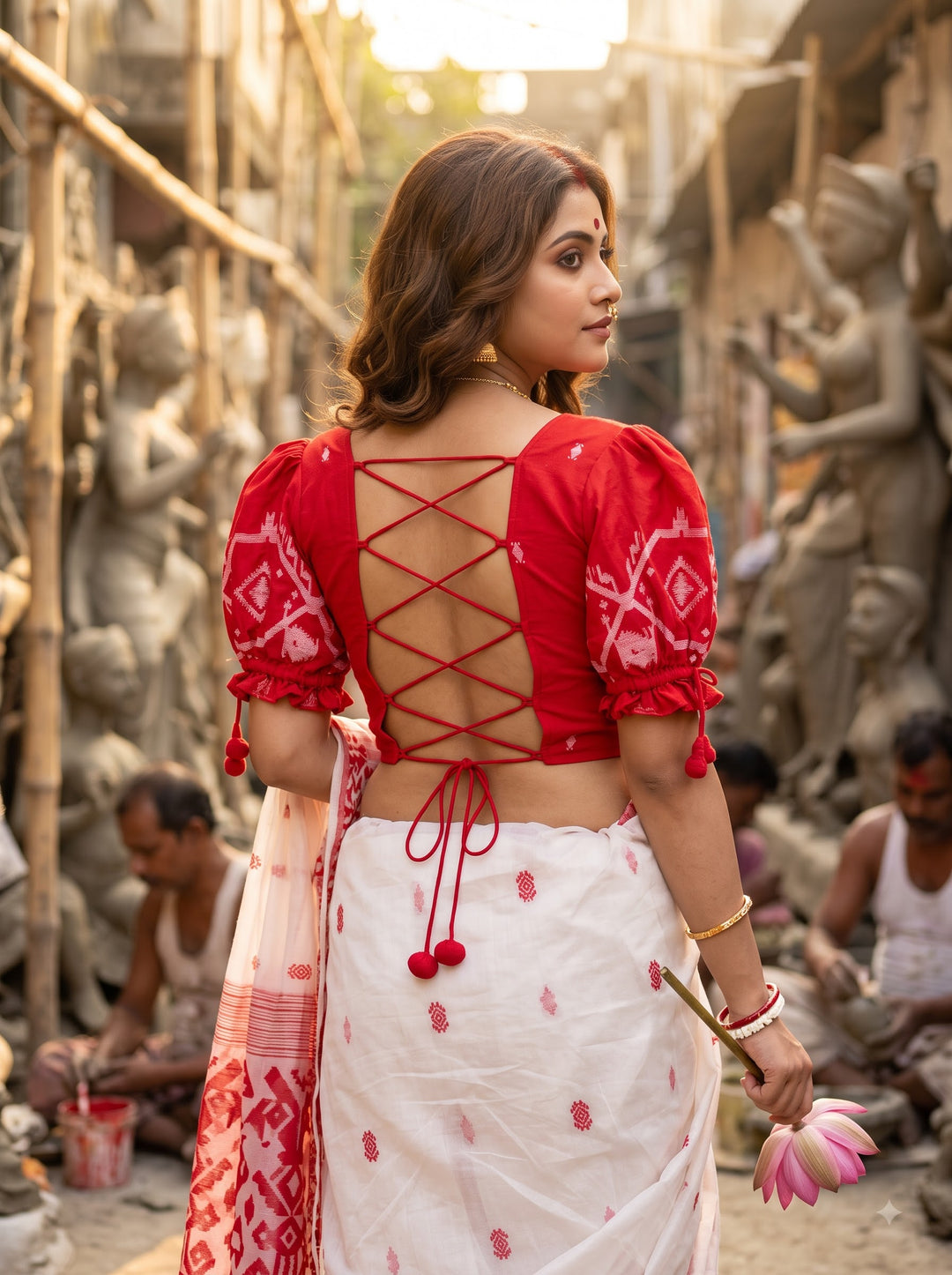 The sacred hour Designer Blouse