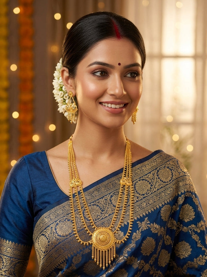 Cherished Beyond Times-Necklace & Earring Set