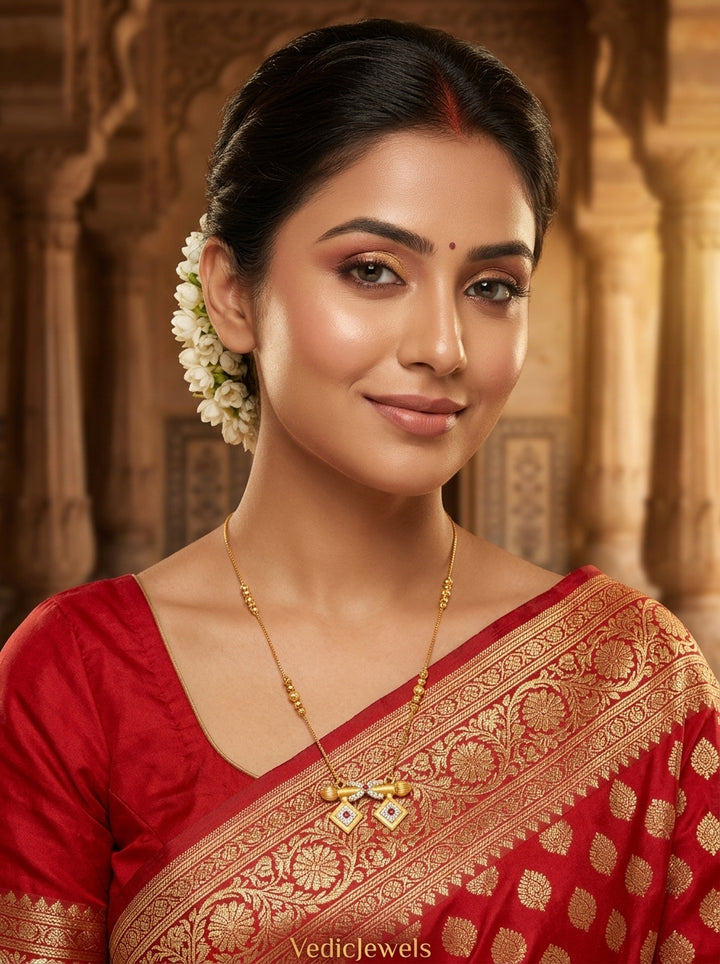 The Ruby Twin- Mangalsutra(Combo-7)