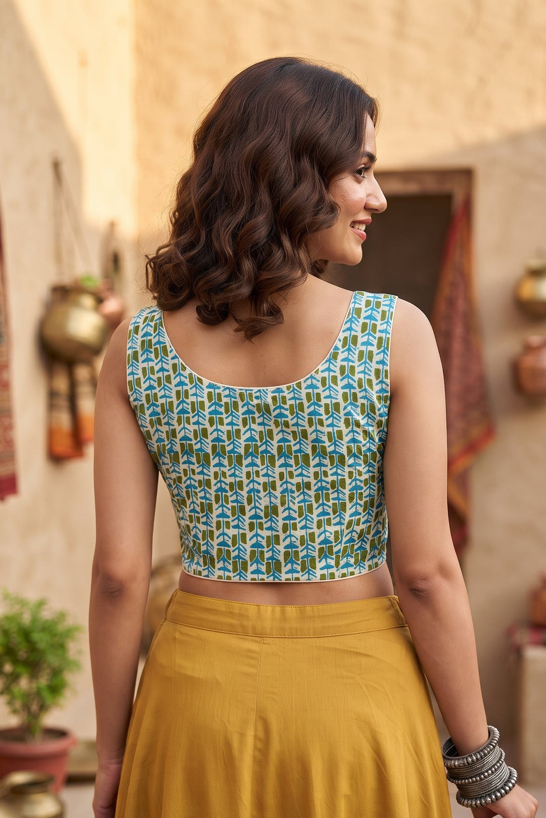 Style Syndicate Cotton Printed Blouse