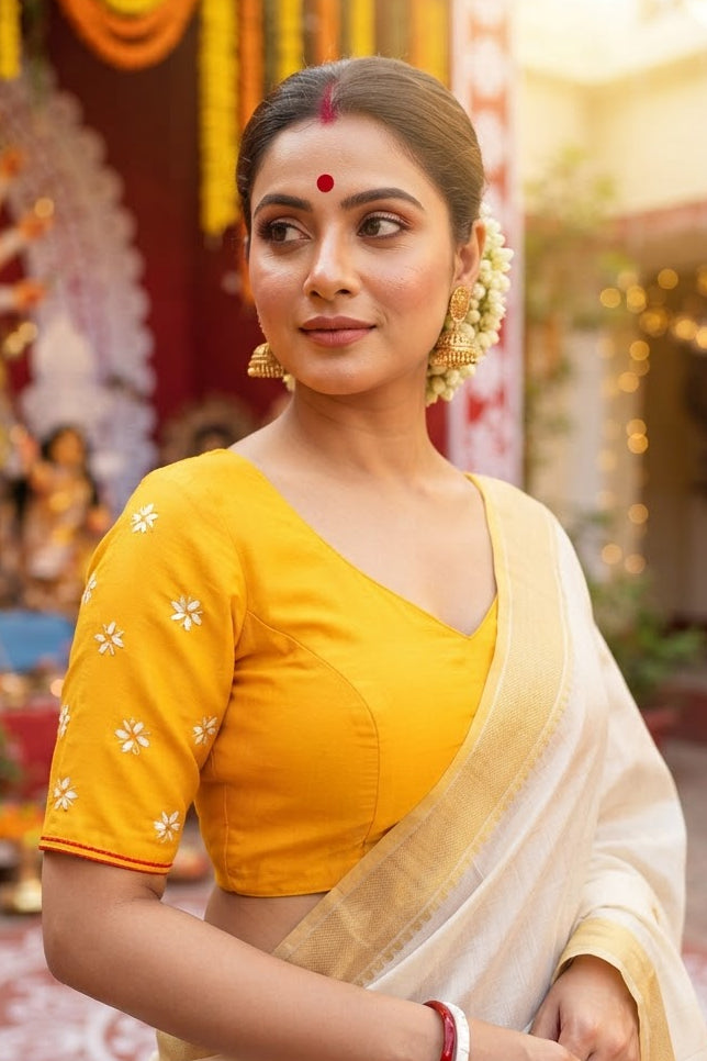 Sharodiya Shakti Designer Blouse