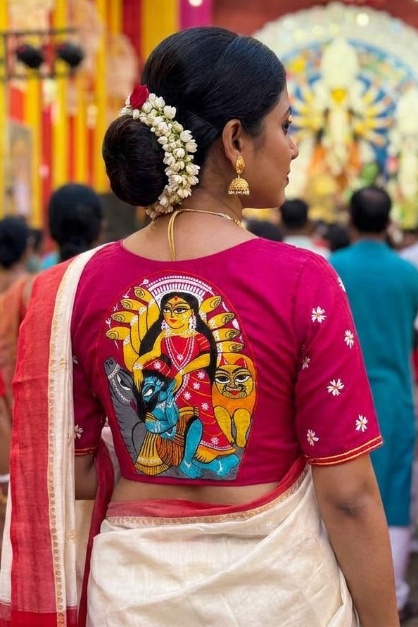 Sharodiya Shakti Designer Blouse