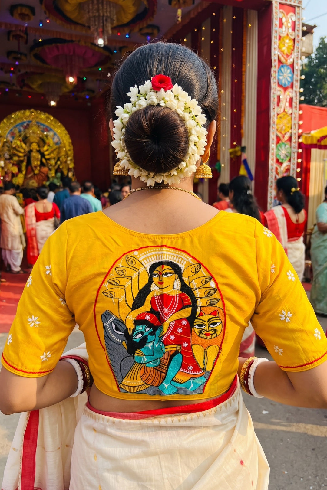 Sharodiya Shakti Designer Blouse