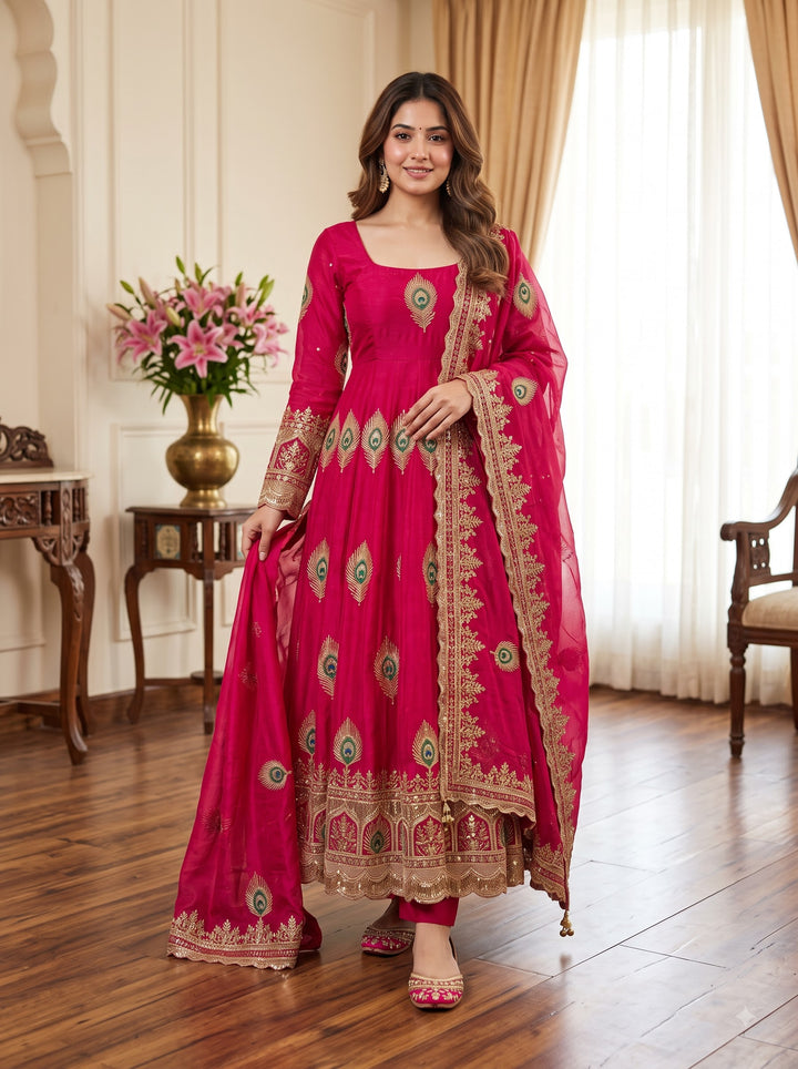 Mor Pankh Royale Gown Set