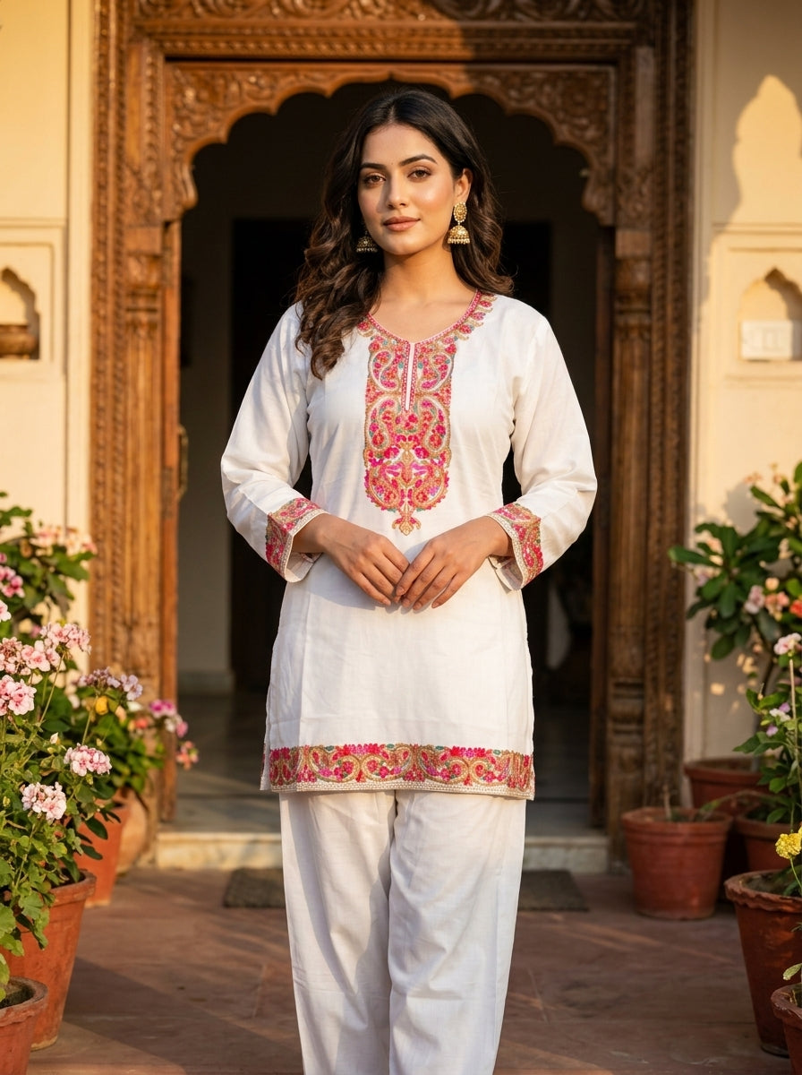 Crown of Kashmir - Special Kurti With Pant