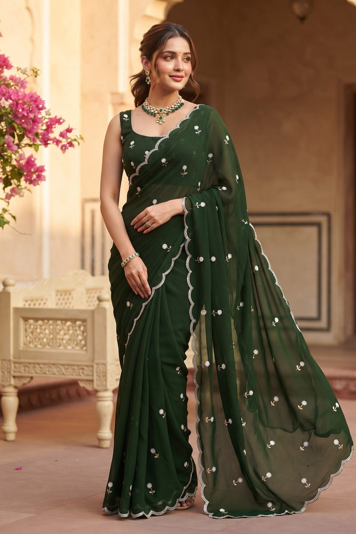 Aveline Grace - Georgette Saree