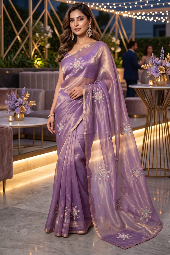 Eyes on Me Fancy Silk Saree