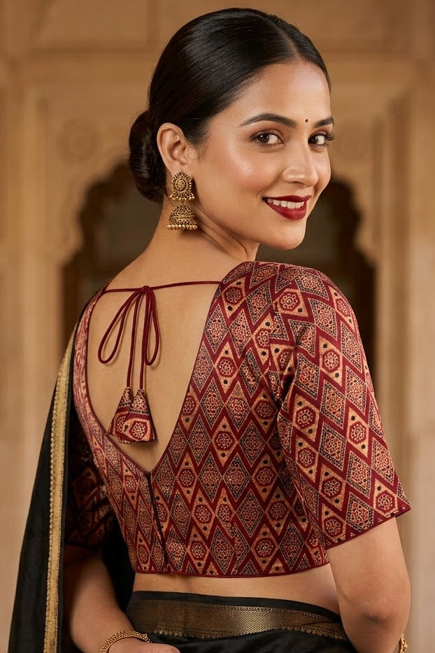 Instant Obsession-Modal Silk Blouse