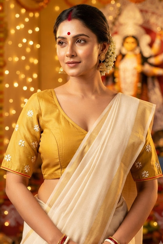 Sharodiya Shakti Designer Blouse