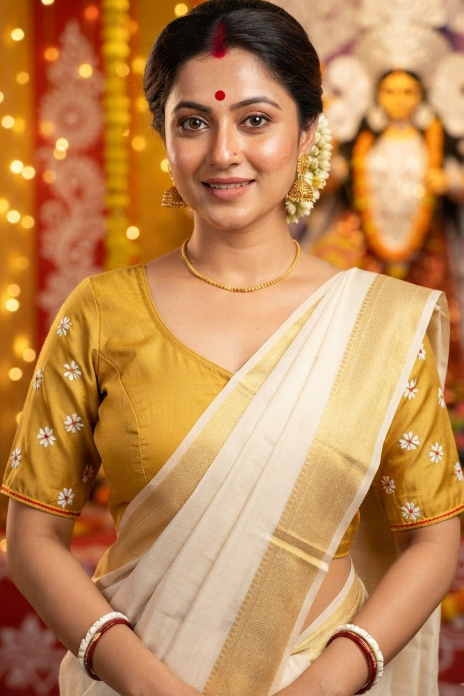 Sharodiya Shakti Designer Blouse