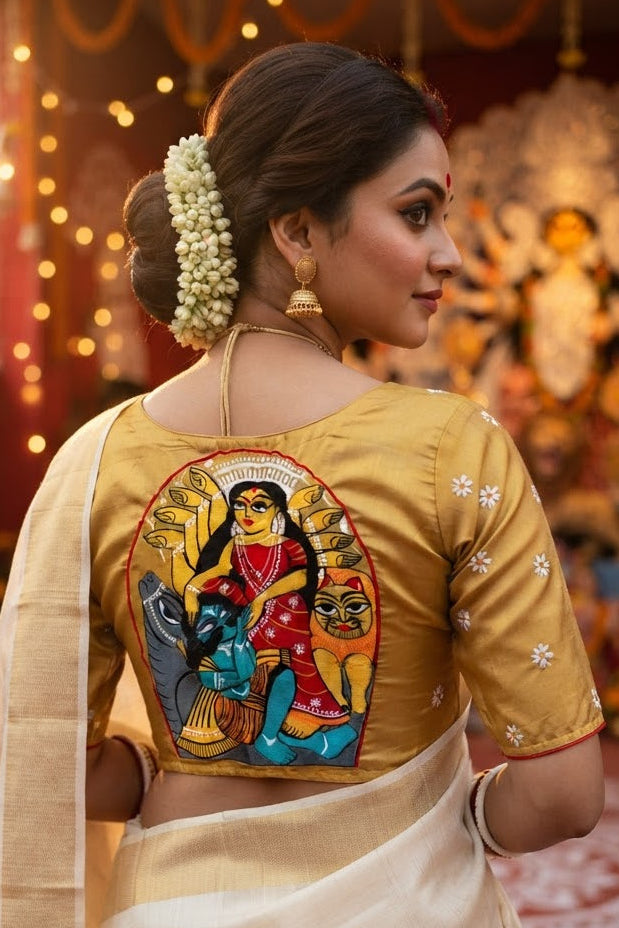 Sharodiya Shakti Designer Blouse