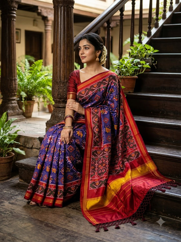 Naman Patola Silk Saree