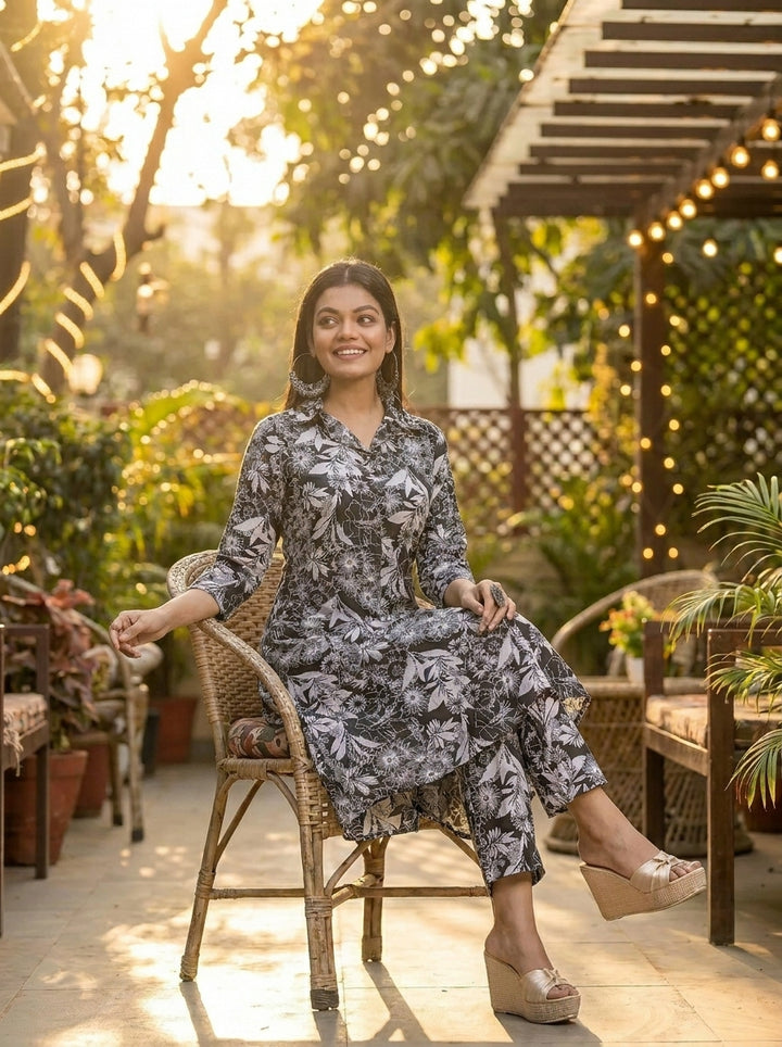 Craze Of Co-Ord (Floral Co-Ord Set)
