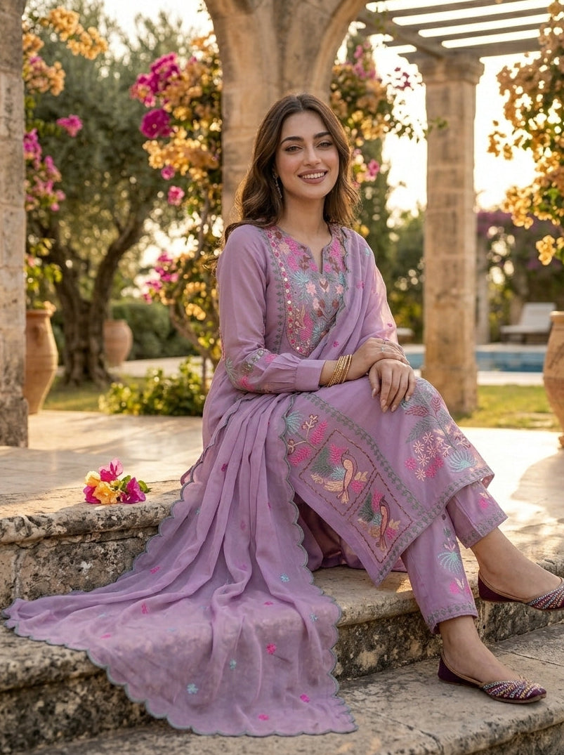 Unrealistically Real - Suit Set (Lavender)