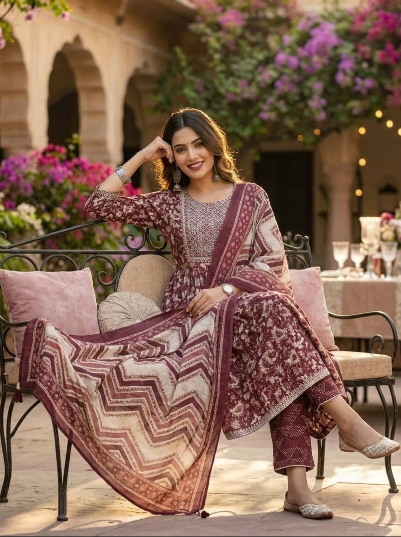 Yours Favourite Naira Cut Kurti Set