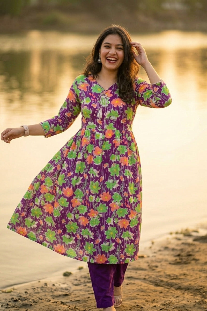 Next Level Fashion- Kurti Set