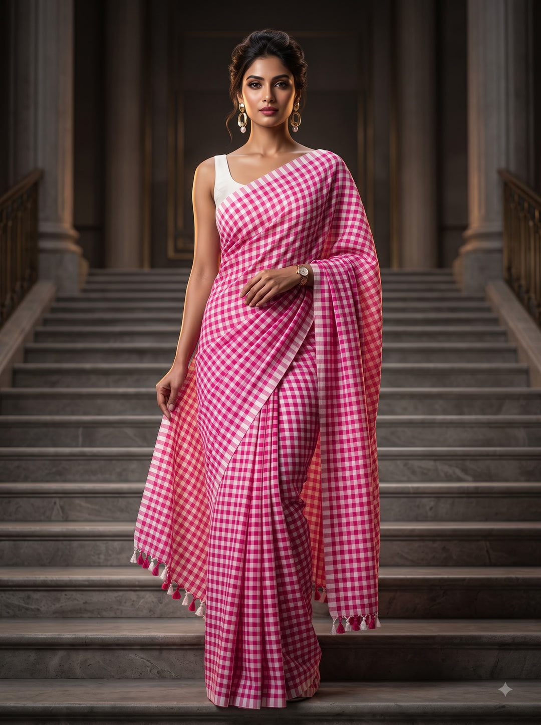 Anuradha Mul Cotton Saree