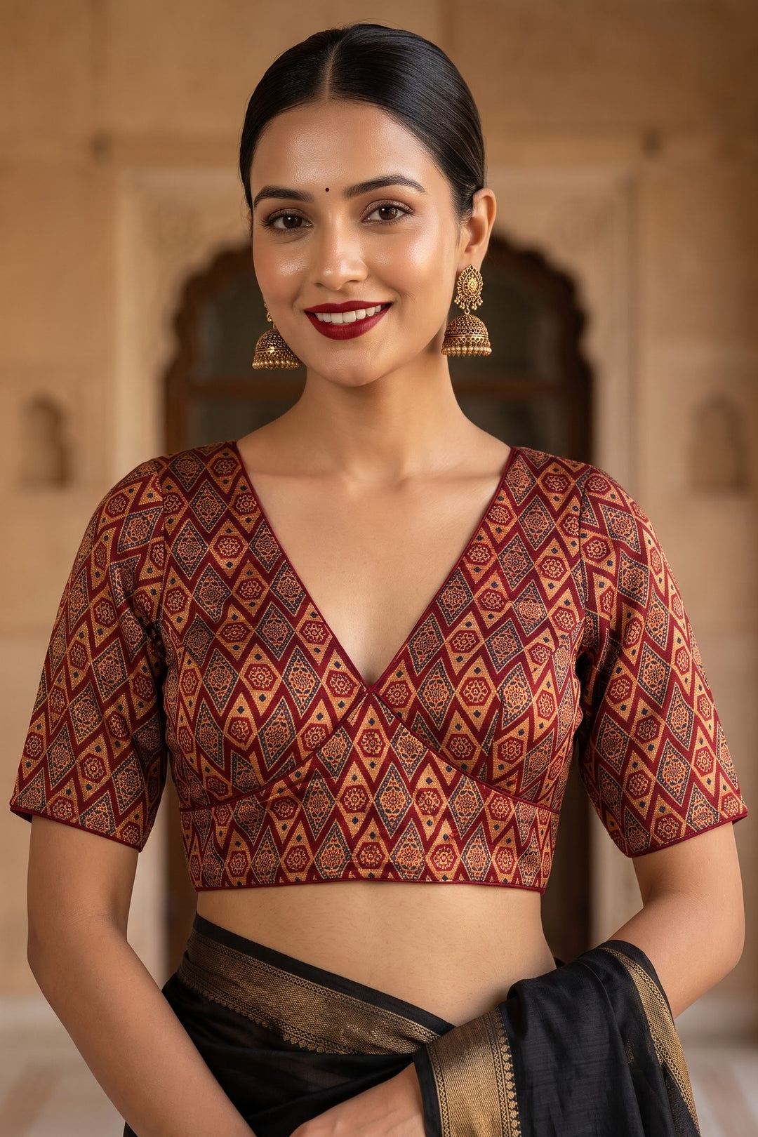 Instant Obsession-Modal Silk Blouse