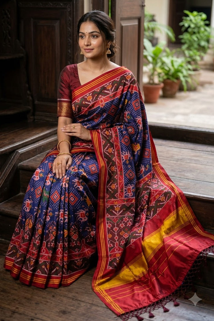 Naman Patola Silk Saree