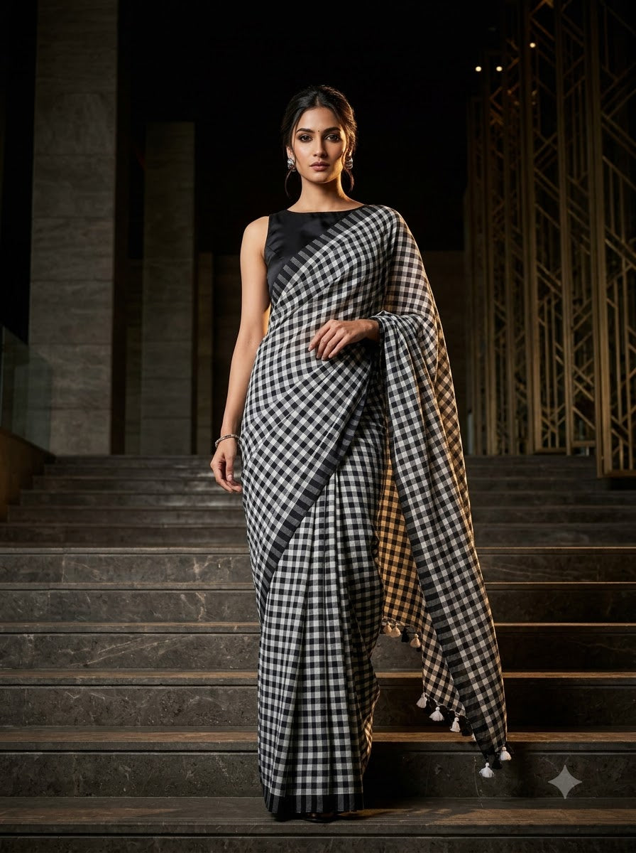 Anuradha Mul Cotton Saree