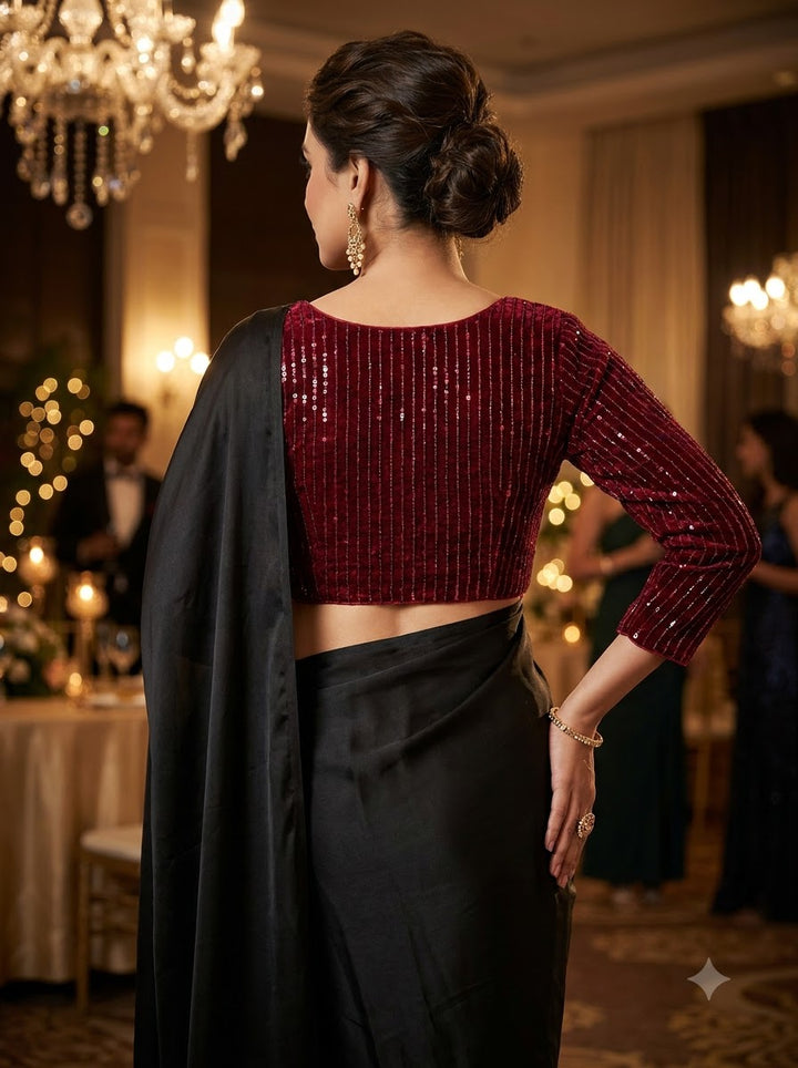 Royal Afterglow Designer Blouse