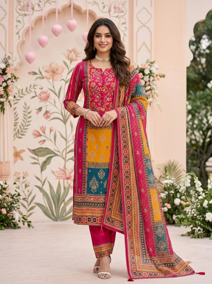Dream Comes True-Georgette Kurti Set