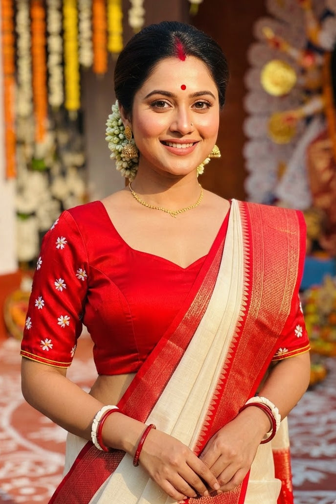 Sharodiya Shakti Designer Blouse