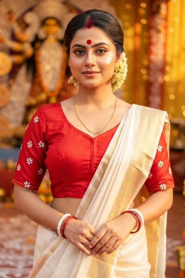 Sharodiya Shakti Designer Blouse