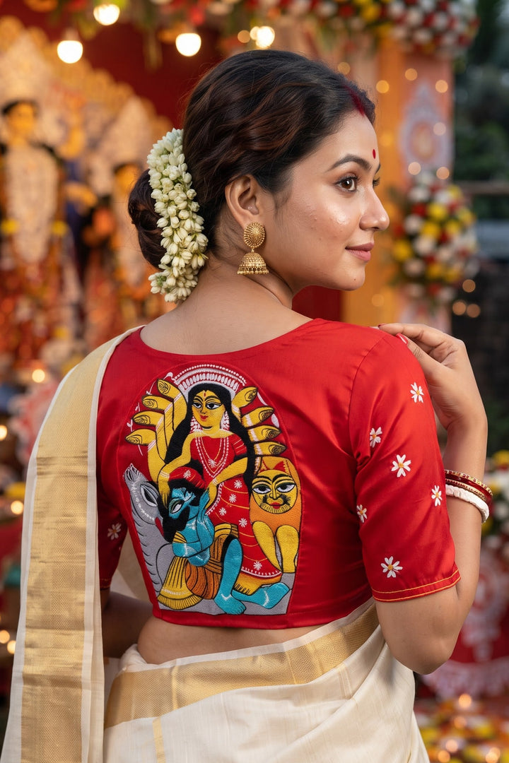 Sharodiya Shakti Designer Blouse