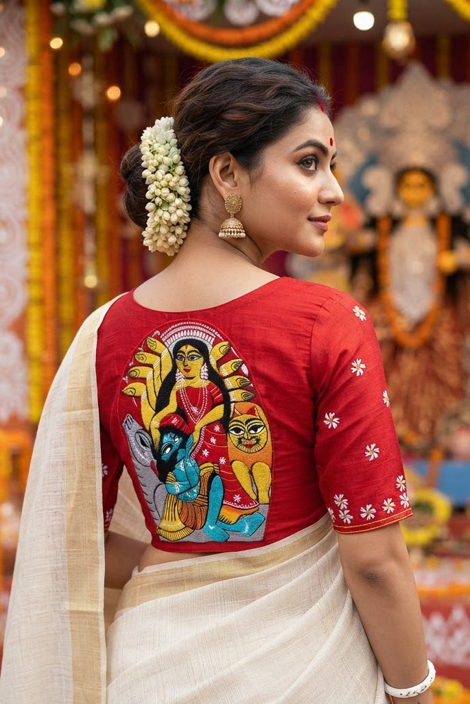 Sharodiya Shakti Designer Blouse
