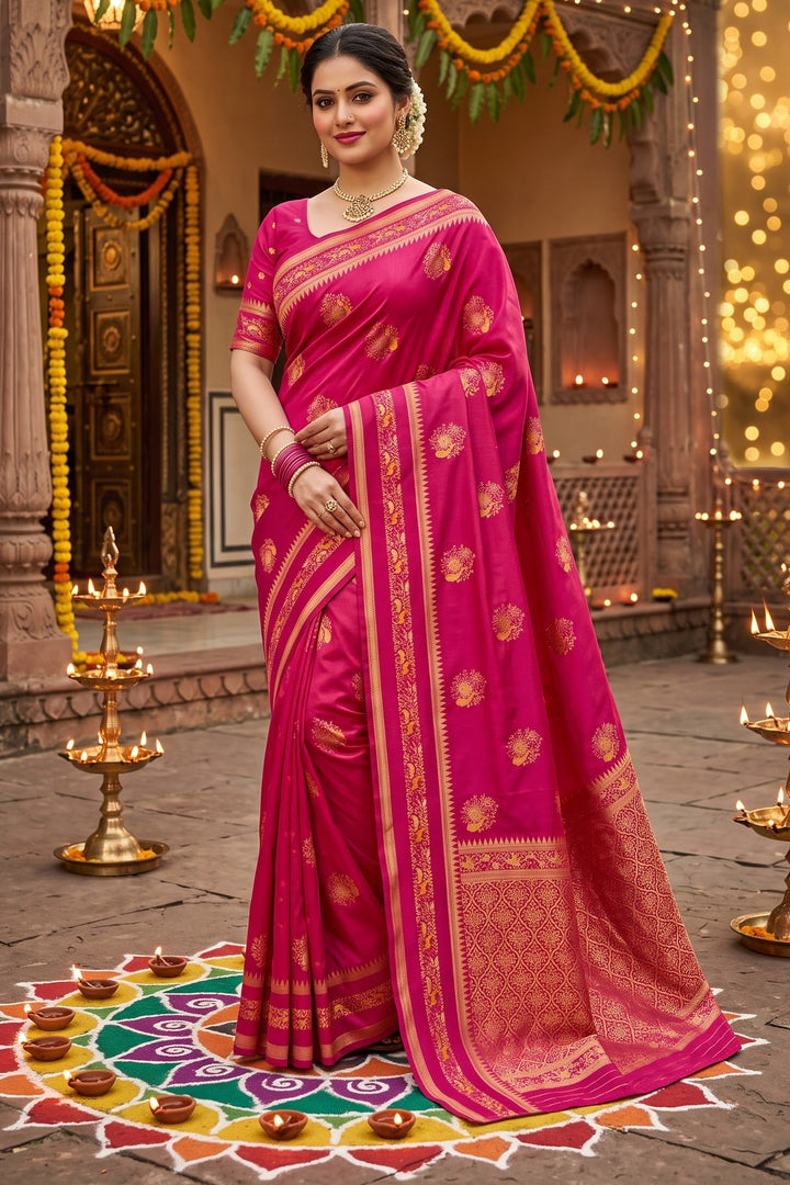 Fairytale Moment Khadi Silk Saree