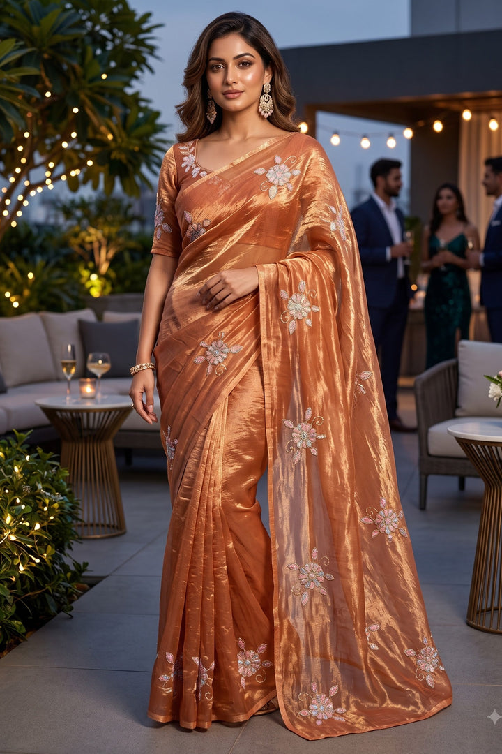 Eyes on Me Fancy Silk Saree