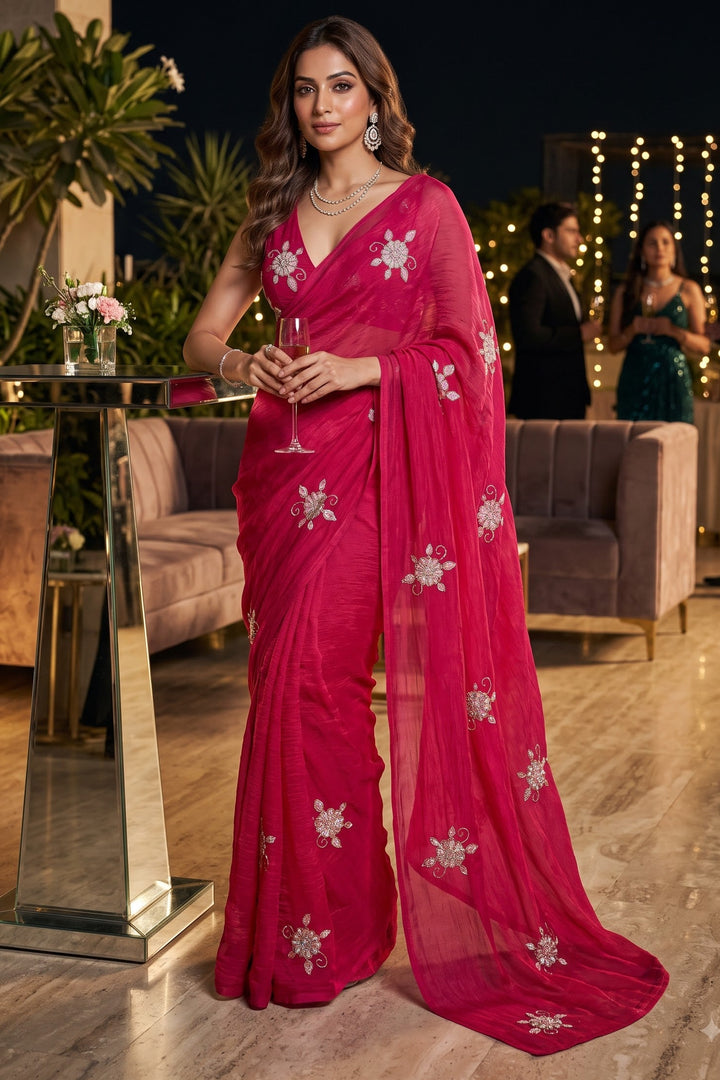 Eyes on Me Fancy Silk Saree