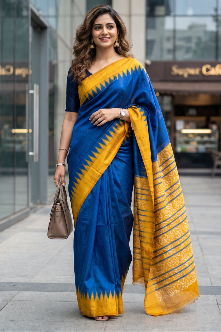 Aranyani Ghicha Tussar Silk Saree