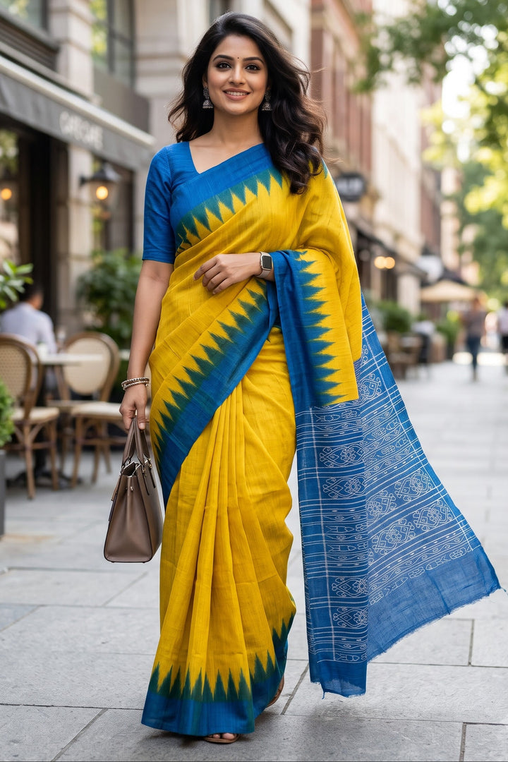 Aranyani Ghicha Tussar Silk Saree