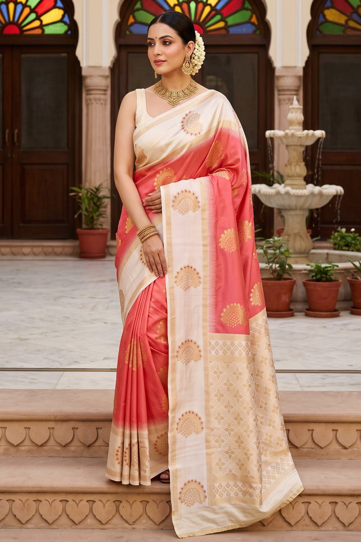 Vivienne Luxe Designer Banarasi Silk Saree
