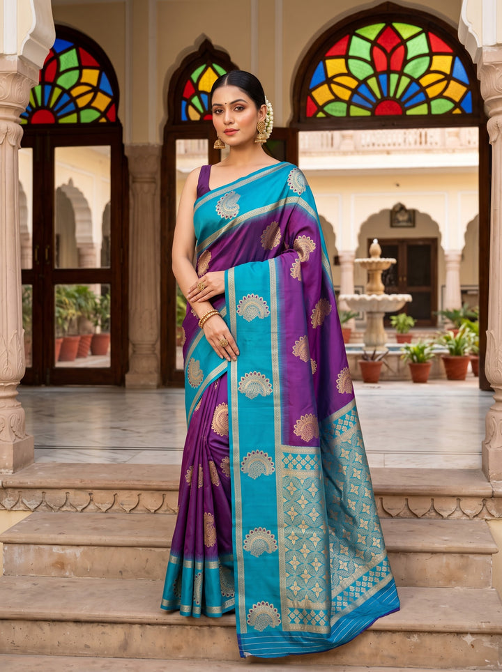 Vivienne Luxe Designer Banarasi Silk Saree