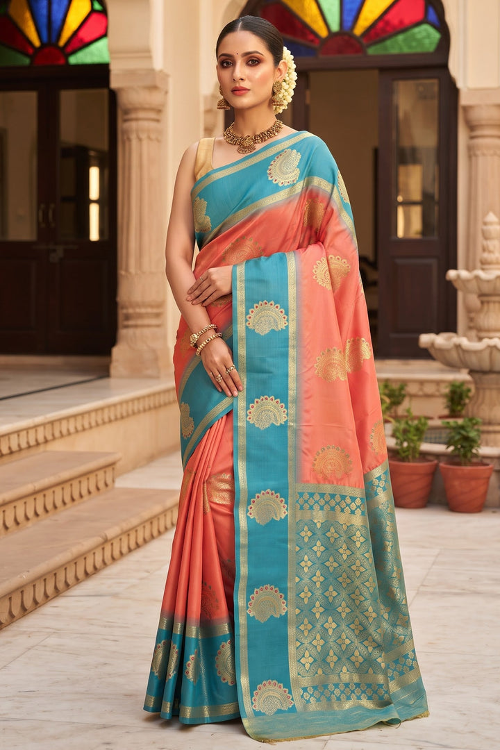 Vivienne Luxe Designer Banarasi Silk Saree