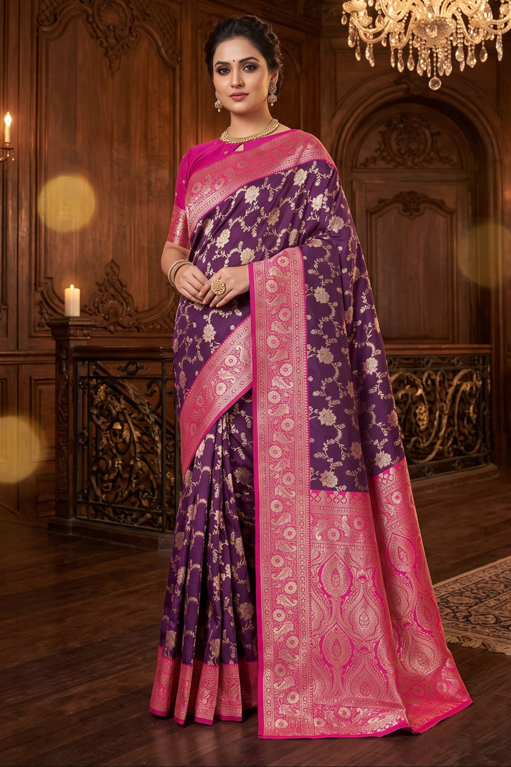 Rajvanshi Designer Banarasi Silk Saree