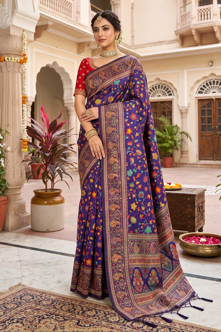 Royal Heirloom Pashmina Silk Saree