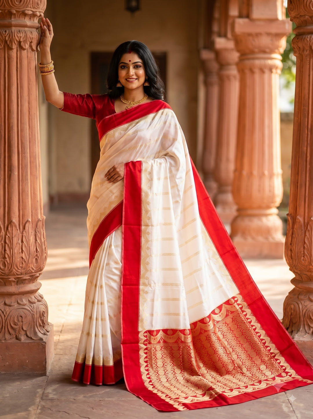 Boron Shaj Gorod Silk Saree