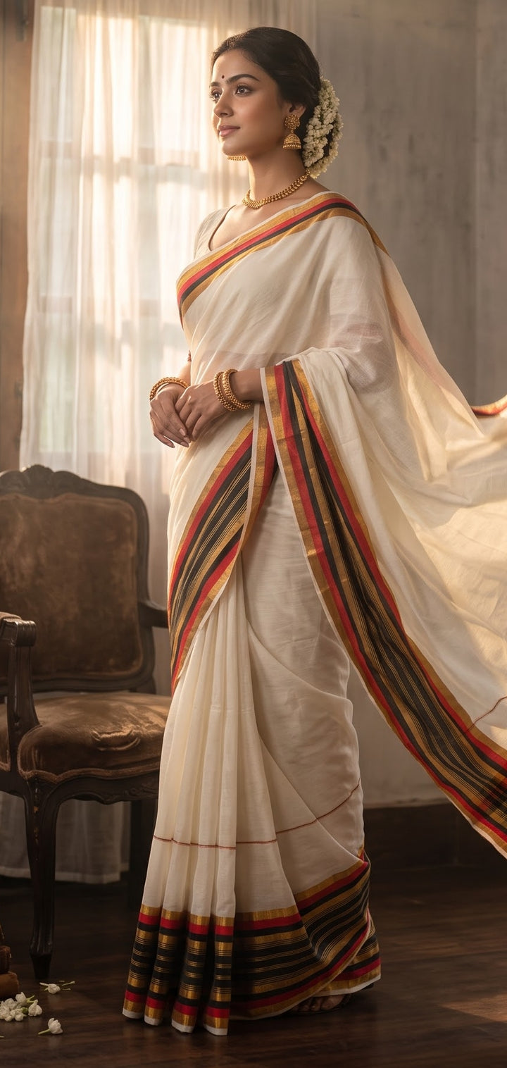 Mahalakshmi Mul Cotton Saree 🌸
