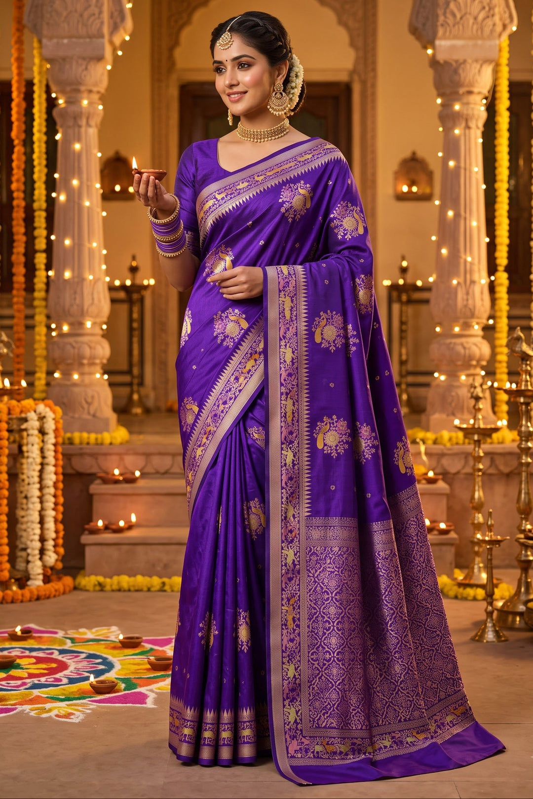 Fairytale Moment Khadi Silk Saree