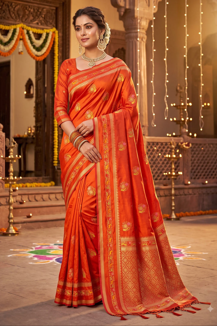 Fairytale Moment Khadi Silk Saree