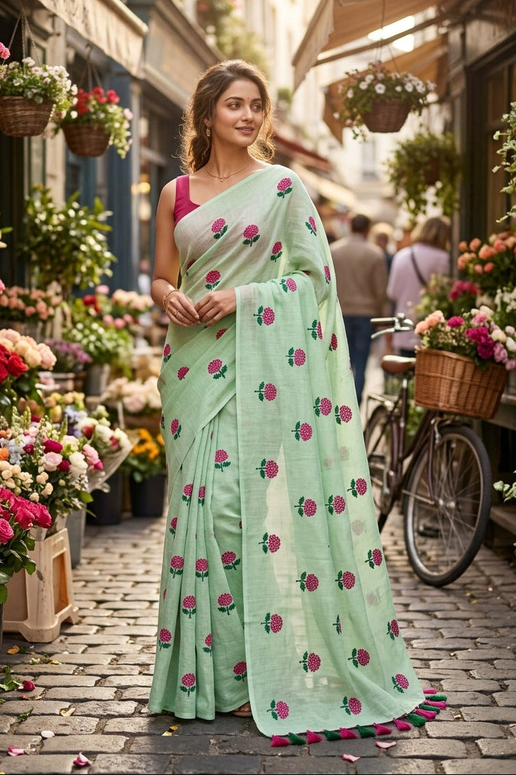 Premer Porosh Mul Cotton Saree