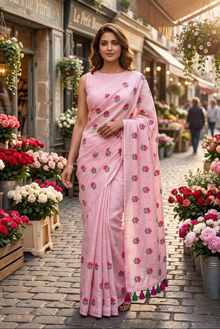 Premer Porosh Mul Cotton Saree