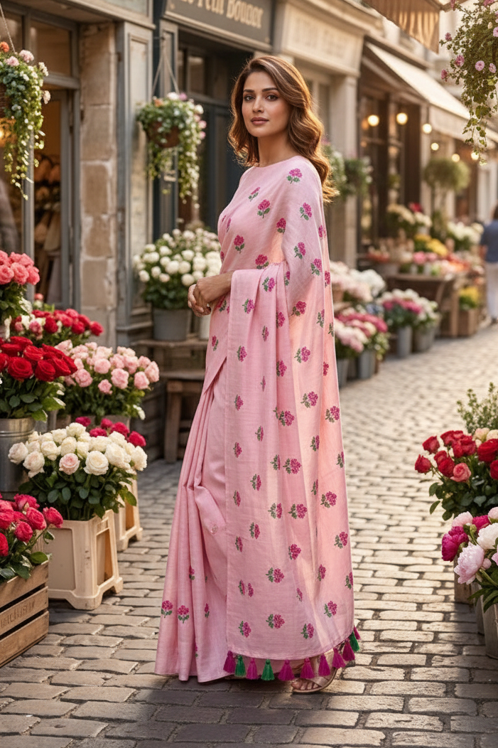 Premer Porosh Mul Cotton Saree