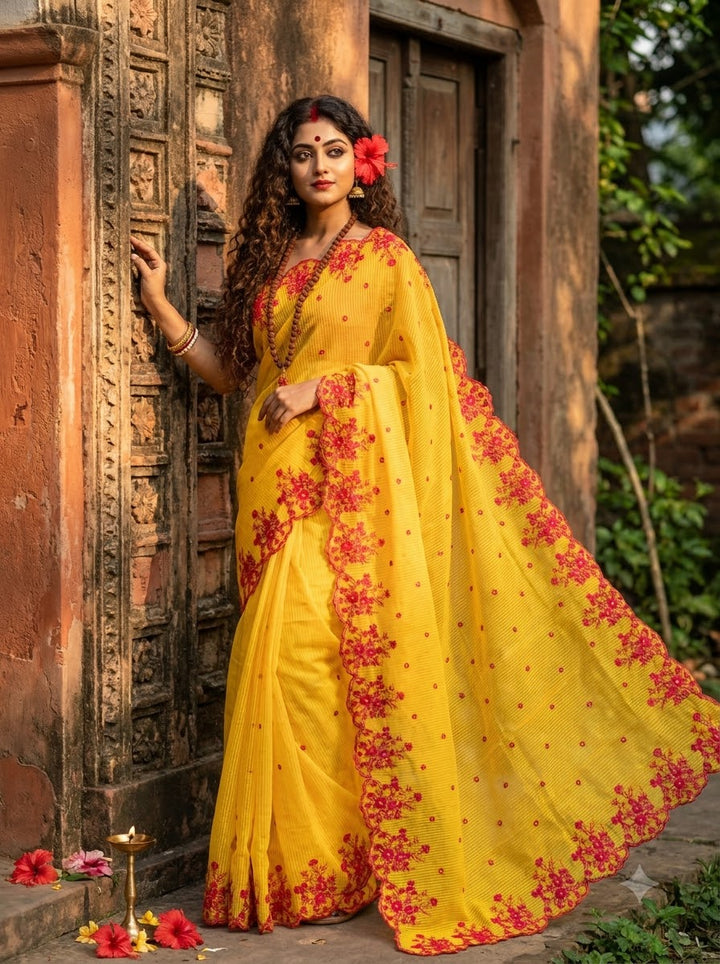House of Elegance-  Reshom Kota Saree