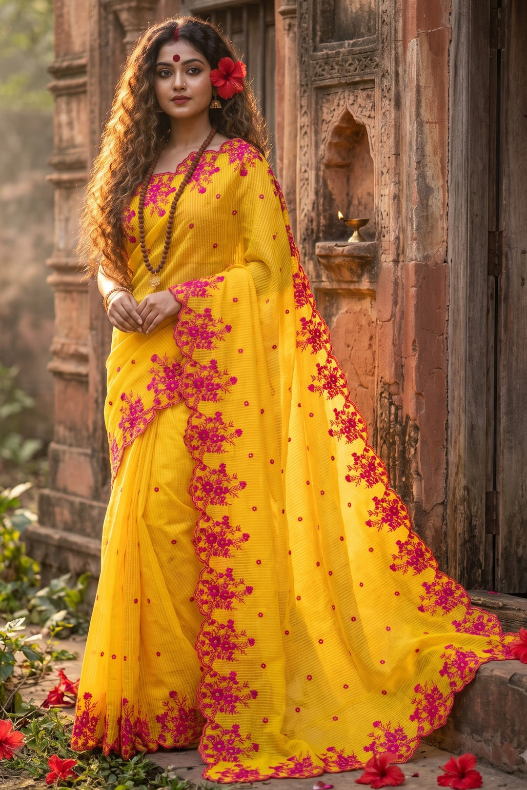 House of Elegance-  Reshom Kota Saree